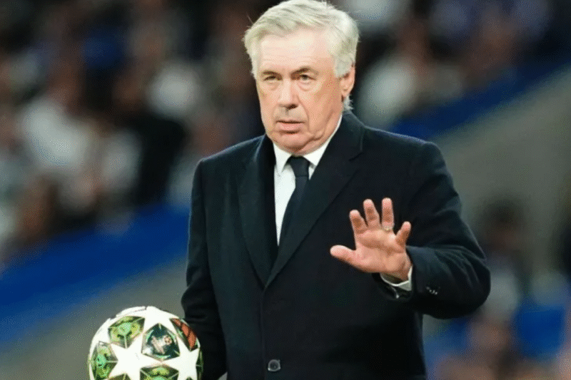 Carlo Ancelotti é o novo técnico da seleção brasileira
