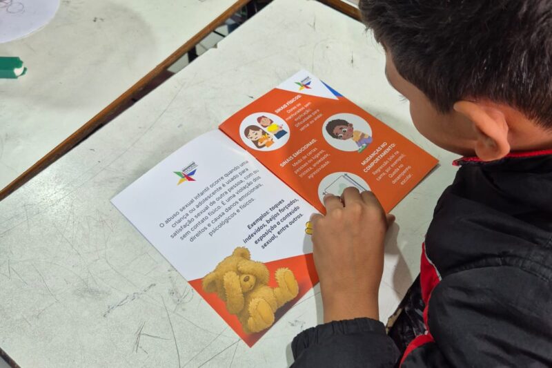 Moinho Cultural realiza ações de conscientização no Maio Laranja e lança projeto com protagonismo infantil