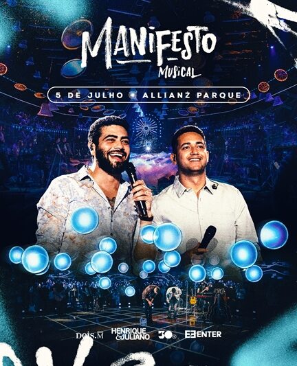 Henrique & Juliano apresentam Manifesto Musical no Allianz Parque, único show do ano em São Paulo