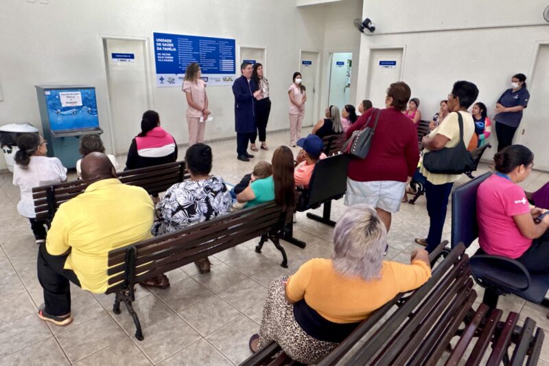 Casa Rosa: Manhã de cuidados na USF Vila Nasser atende 36 mulheres com foco na prevenção do câncer de mama