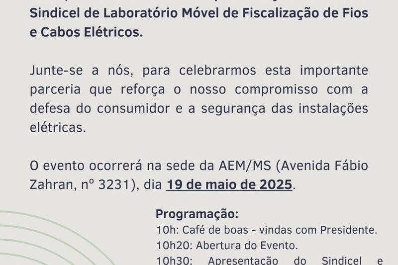 AEM/MS e PROCON/MS realizam cerimônia de apresentação de Laboratório Móvel de Fiscalização