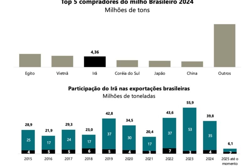 Irã x Israel: Dependência de insumos e risco logístico acendem alerta no agronegócio brasileiro
