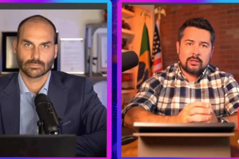 Moraes determina bloqueio de bens de Eduardo Bolsonaro
