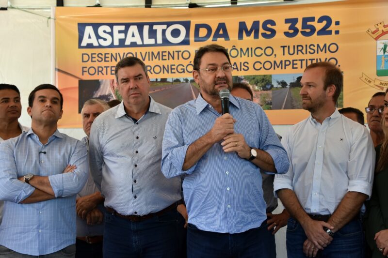 Presidente da Fiems destaca importância da MS-352 para o fortalecimento regional e afirma compromisso com o desenvolvimento