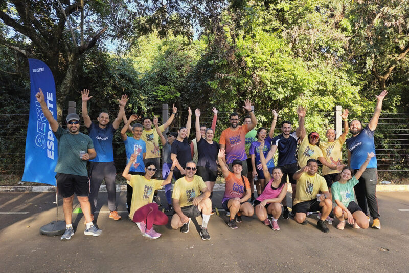 Clube de Corrida Sesi Esporte transforma vidas e prepara para a Corrida do Pantanal