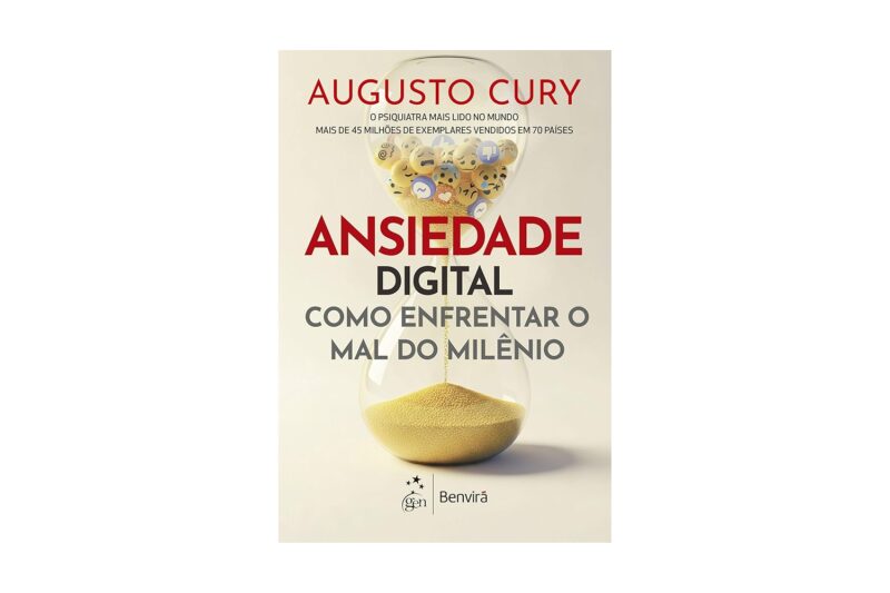 Augusto Cury lança livro sobre os impactos da ansiedade digital na saúde mental