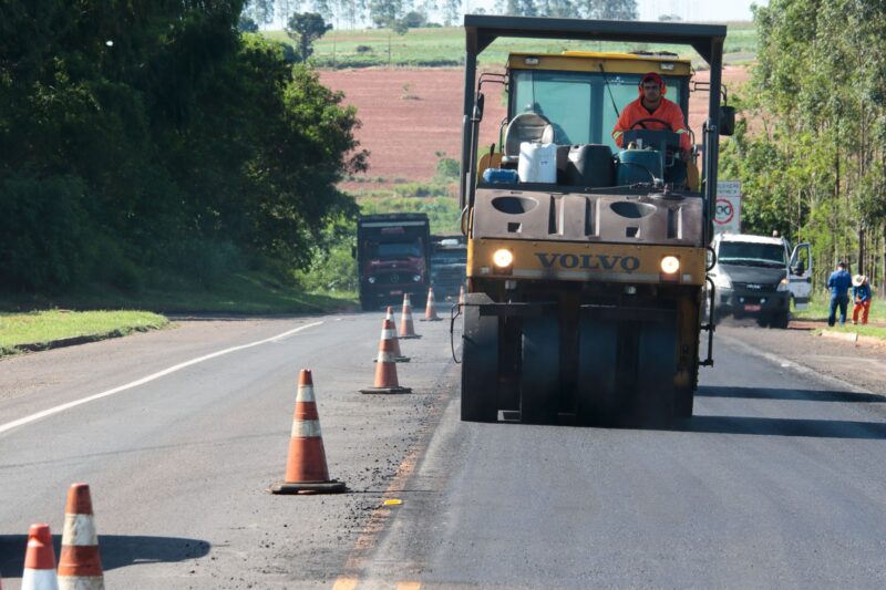 Motiva Pantanal inicia a semana com obras de ampliação e manutenção na BR-163/MS