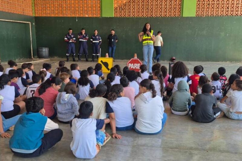 Da sala de aula às estradas: Semana Nacional do Trânsito 2025 promove ações educativas na BR-163/MS