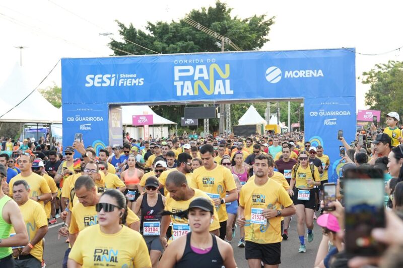 Africanos vencem a categoria elite da Corrida do Pantanal 2025