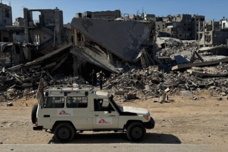 Médicos Sem Fronteiras retoma atividades na Cidade de Gaza