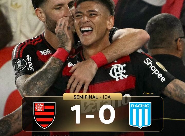 Carrascal decide e Flamengo fica em vantagem na semi da Libertadores