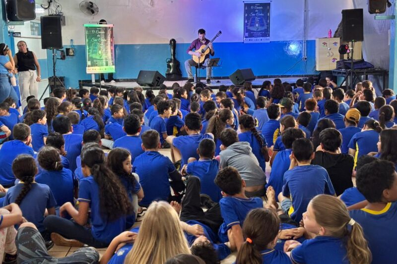 Concerto de violão gratuito acontece nesta quinta-feira em São Gabriel do Oeste