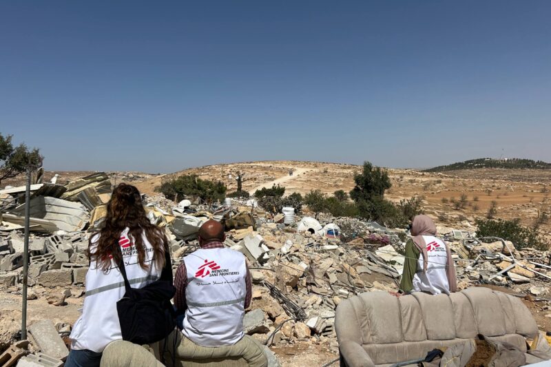 Médicos Sem Fronteiras denuncia limpeza étnica na Cisjordânia