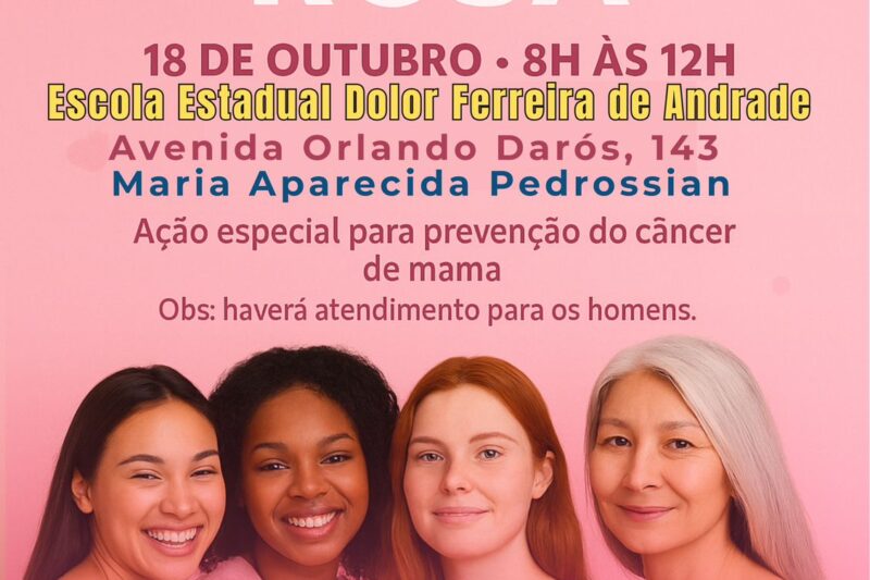 Casa Rosa participa de novos mutirões de saúde em Campo Grande e no interior durante o Outubro Rosa