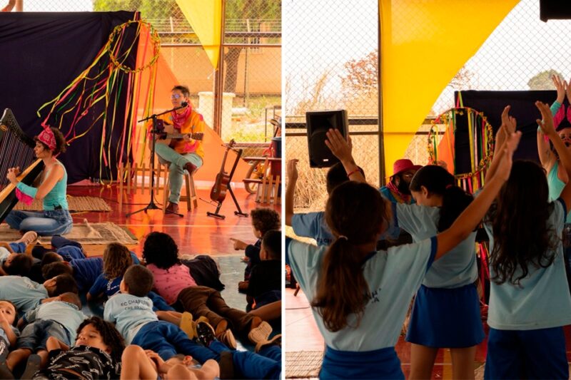 Roça Cri-criativa realiza espetáculo gratuito para a primeira infância no DF, neste Dia das Crianças