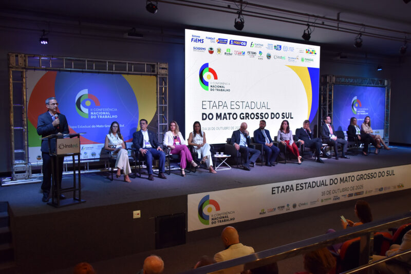 Fiems participa da etapa estadual da II Conferência Nacional do Trabalho em Campo Grande