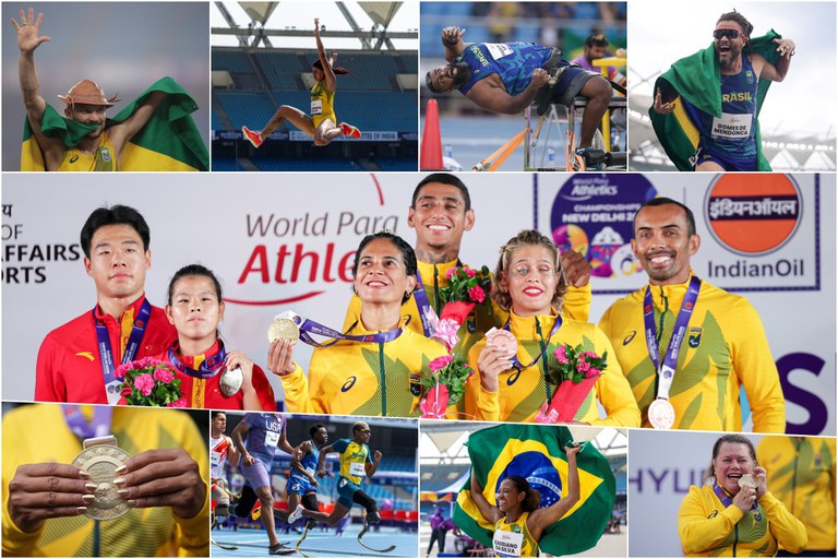 Com 100% de Bolsa Atleta, Brasil é campeão geral do Mundial de Atletismo Paralímpico pela primeira vez na história