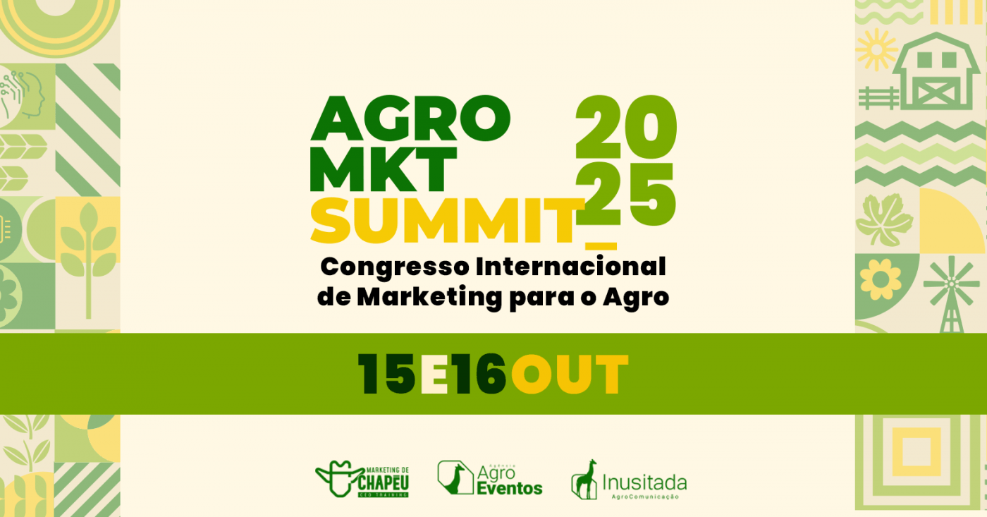 AgroMKT Summit trará debate sobre o futuro das agências de propaganda com ABMRA, APP Brasil e AnaMid