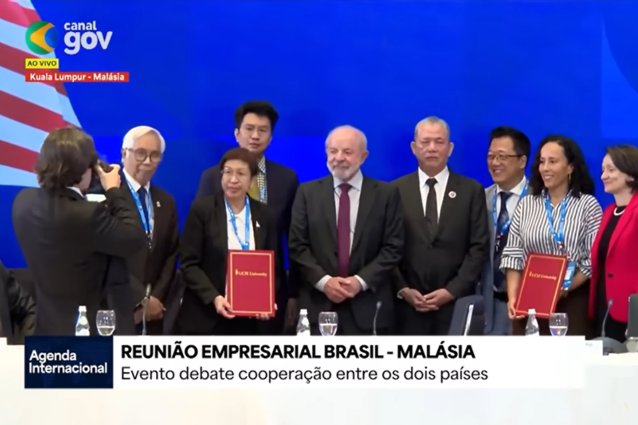 “Brasil está de braços abertos para receber empresários da Malásia”, diz Lula em Kuala Lumpur