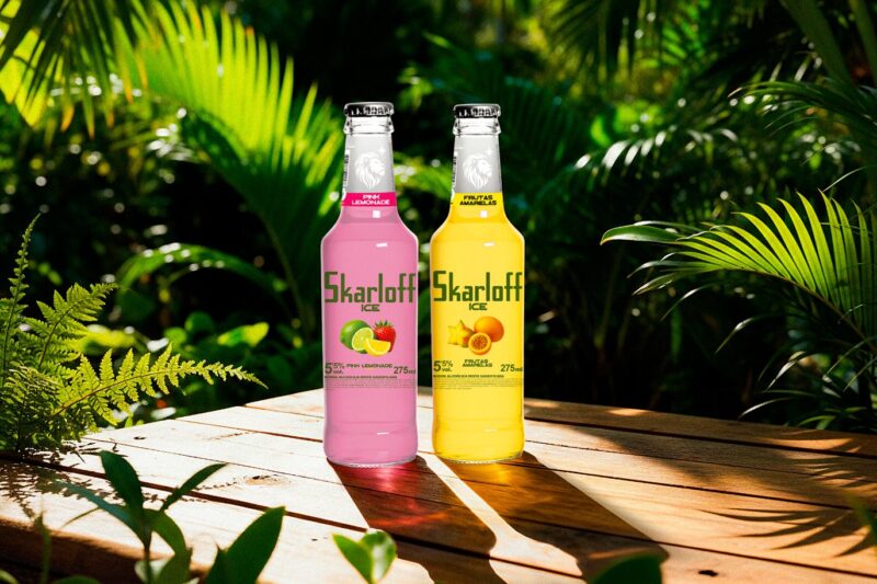 Linha Skarloff Ice apresenta dois novos sabores para ampliar o seu portfólio