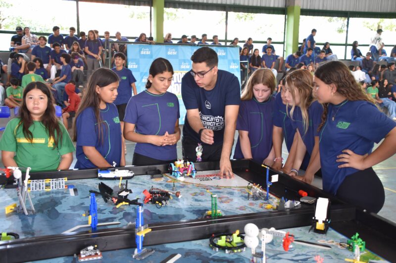 MS recebe primeiro Festival Regional Sesi de Robótica com participação inédita de escolas públicas