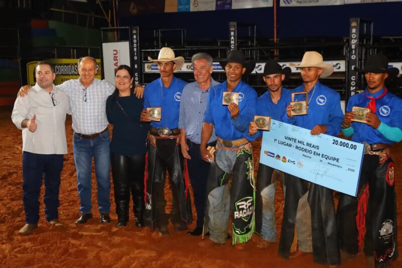 Deputado Roberto Hashioka marca presença na 3ª edição da Festa do Churrasco em Naviraí