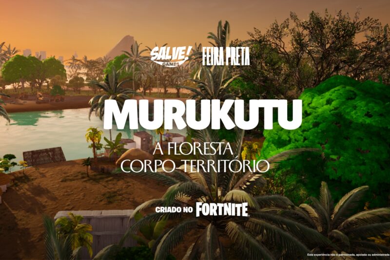 Salve Games, Instituto Feira Preta e Abrinjor lançam jogo no Fortnite sobre cultura e resistência indígena na Amazônia
