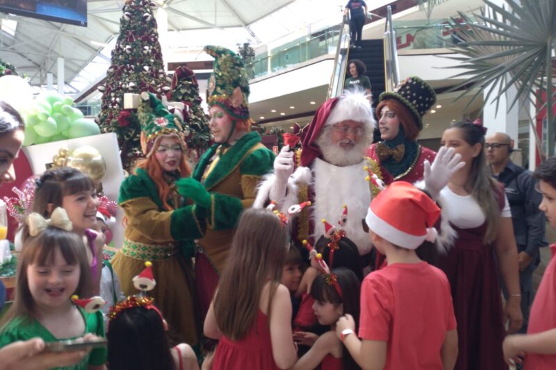 Magia, luzes e emoção: Papai Noel chega ao Shopping Campo Grande para encantar famílias e celebrar o Natal dos Doces