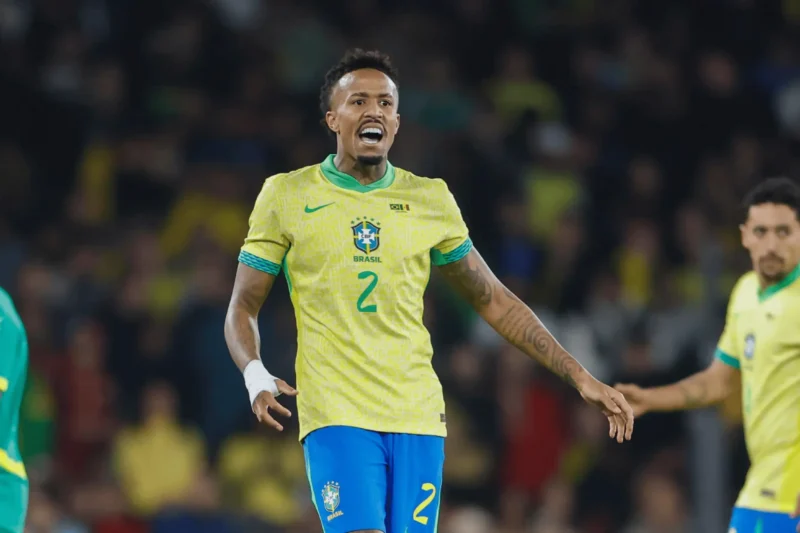 Brasil terá Wesley como titular na lateral-direita no amistoso contra a Tunísia