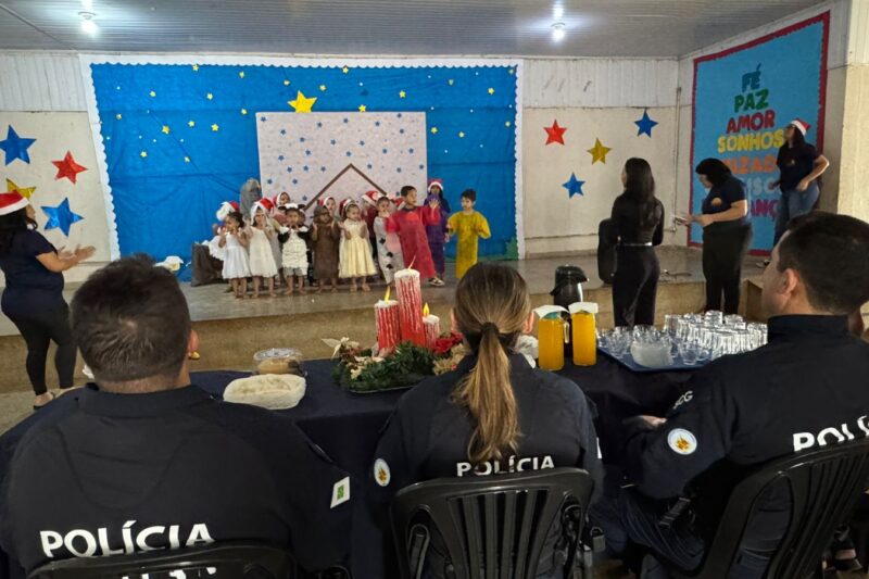 Ação de Natal da PMDF distribui brinquedos e reforça vínculos com a comunidade da Cidade Estrutural