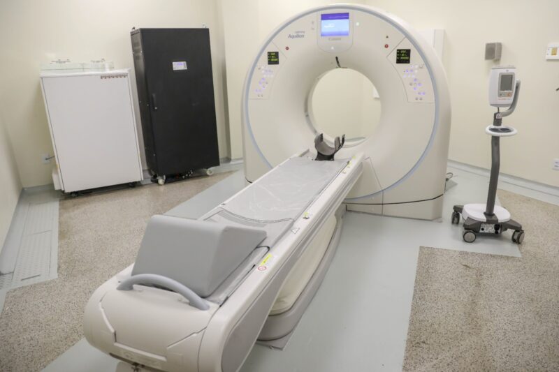 HRSM instala tomógrafo de última geração e prevê até 200 exames por dia em Santa Maria