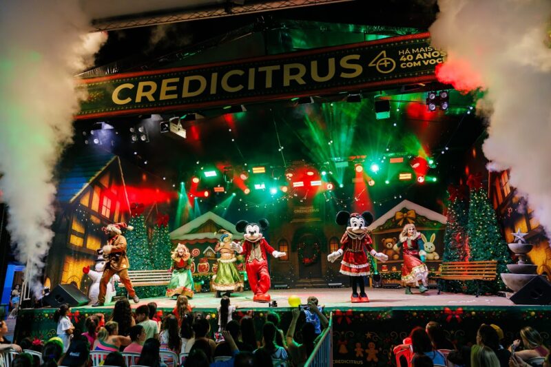 Monte Aprazível, SP, recebeu o Circuito Credicitrus de Natal