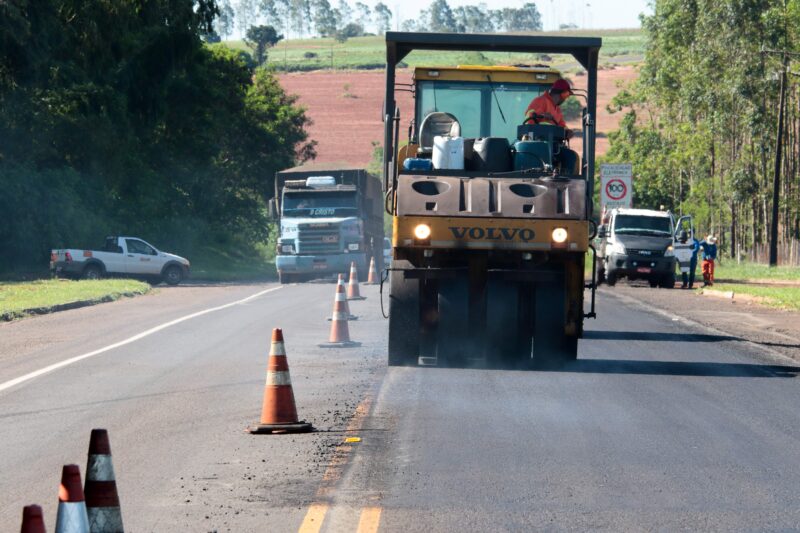 BR-163/MS passa por novas frentes de obras e serviços de conservação nesta terça-feira