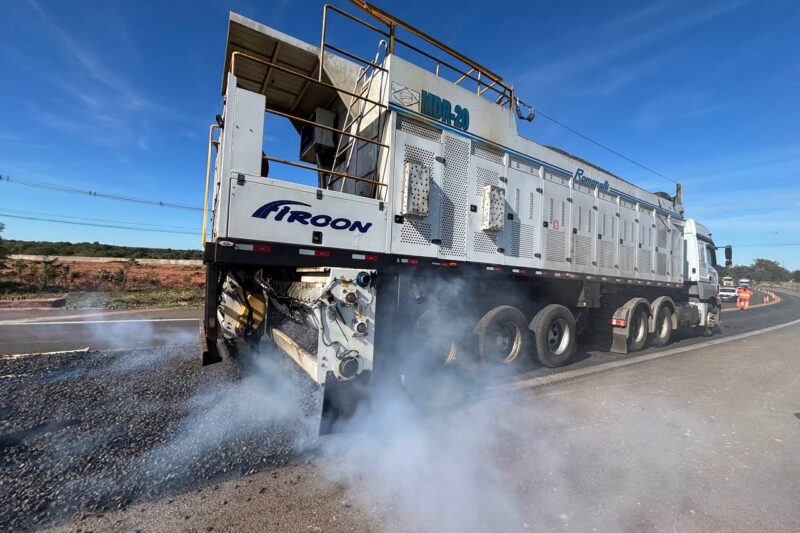 Sexta-feira de obras: Motiva Pantanal reforça conservação da BR-163/MS