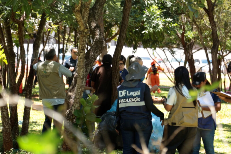 Ação de acolhimento à população em situação de rua ocorre no Plano Piloto neste fim de semana
