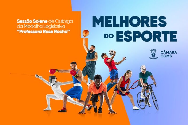 Câmara homenageia “Melhores do Esporte” em Sessão Solene nesta quarta-feira (3)