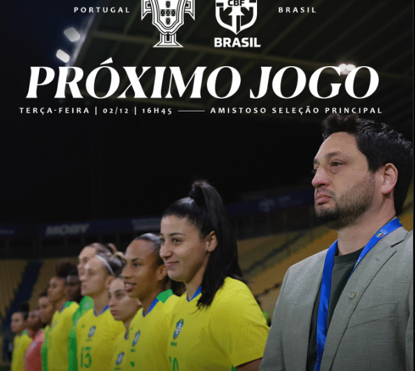 Brasil fecha 2025 com amistoso contra Portugal em Aveiro nesta terça-feira