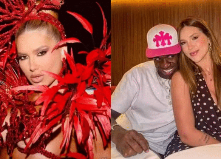 Virginia destaca apoio de Vini Jr. em momento de nervosismo antes de desfile