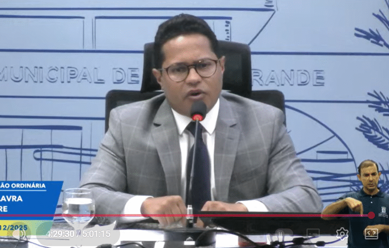 “Essa Casa tem legitimidade, temos as nossas atribuições e prerrogativas, e esse poder precisa ser respeitado” diz Presidente da Câmara municipal