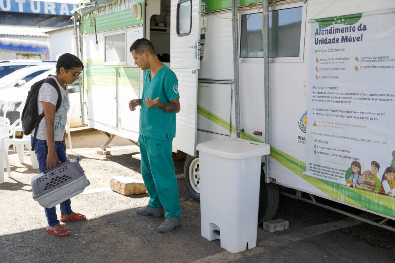 Hvep Móvel chega ao Itapoã e passa a oferecer atendimento veterinário gratuito