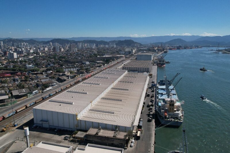 Suzano supera 5,5 milhões de toneladas de celulose exportadas pelo Porto de Santos após ampliação logística