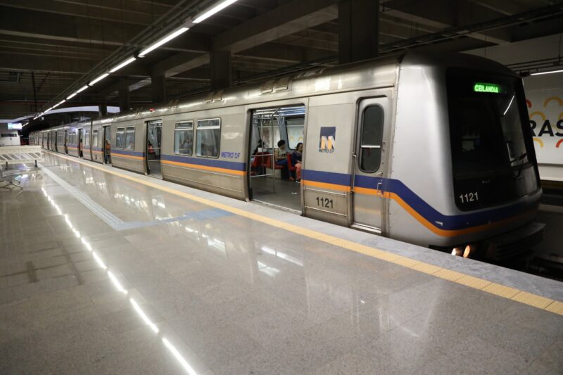 Metrô-DF reabre licitação para expandir Linha 1 em Ceilândia com duas novas estações