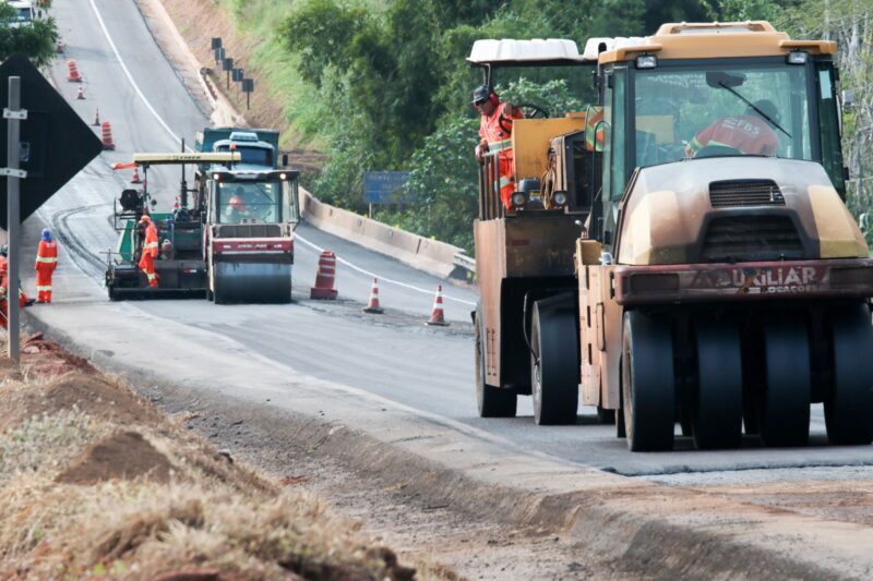 BR-163/MS segue com obras de ampliação e manutenção; veja os trechos com intervenções nesta quinta-feira (04/12)