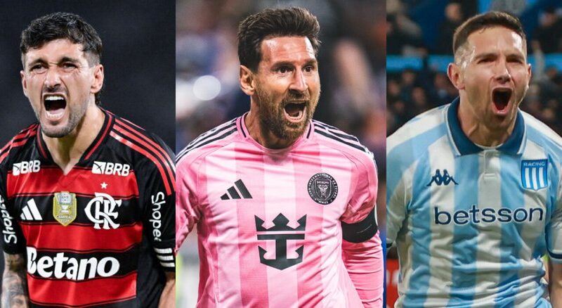 Arrascaeta disputa prêmio Rei da América ao lado de Messi e atacante do Racing