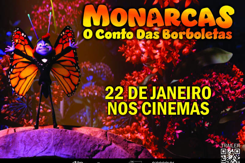 Para encantar crianças e adultos, “Monarcas: O Conto das Borboletas” estreia nos cinemas