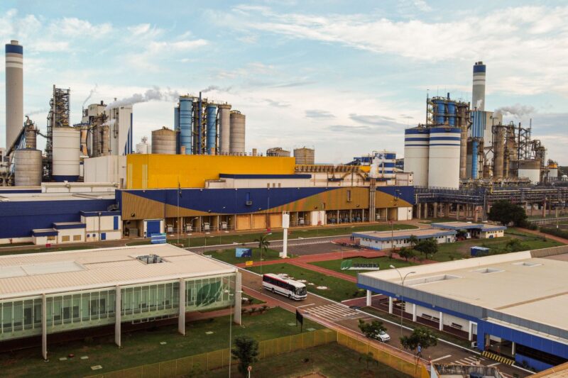 Suzano migra fábrica de Três Lagoas para mercado livre de gás e firma acordo estratégico com a Galp