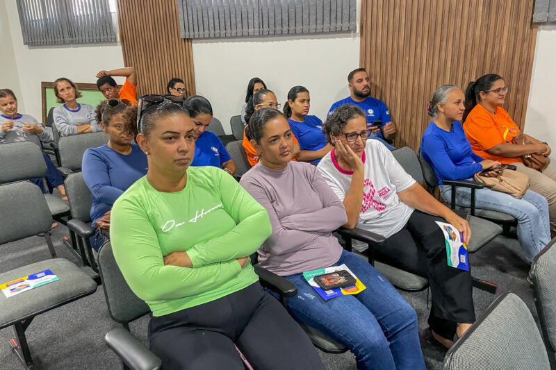 Capacitação sobre uso da rede de esgoto mobiliza agentes de saúde em Batayporã