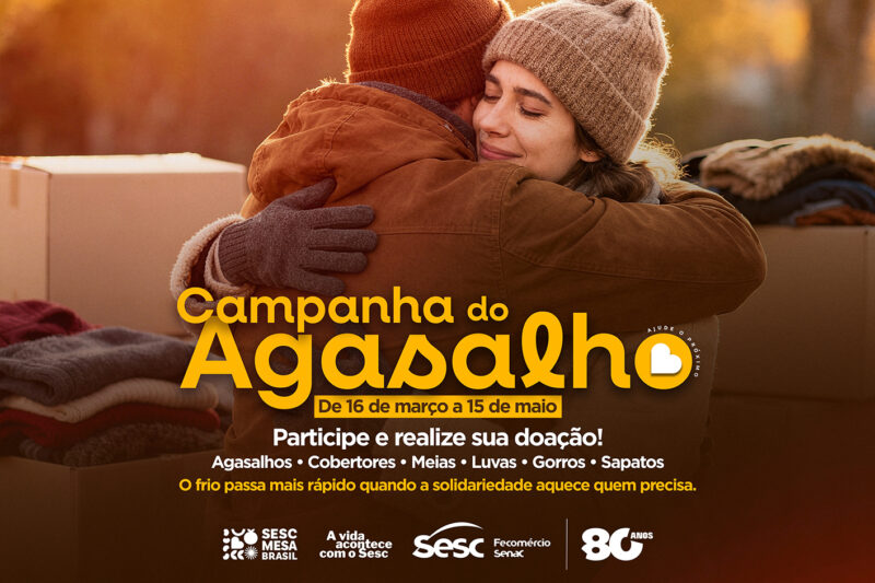 Campanha do Agasalho 2026 começa em Dourados com arrecadação para famílias vulneráveis