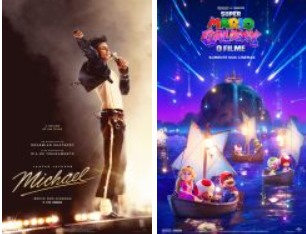 Universal aposta em experiências imersivas com “Super Mario Galaxy” e “Michael” no Lollapalooza Brasil