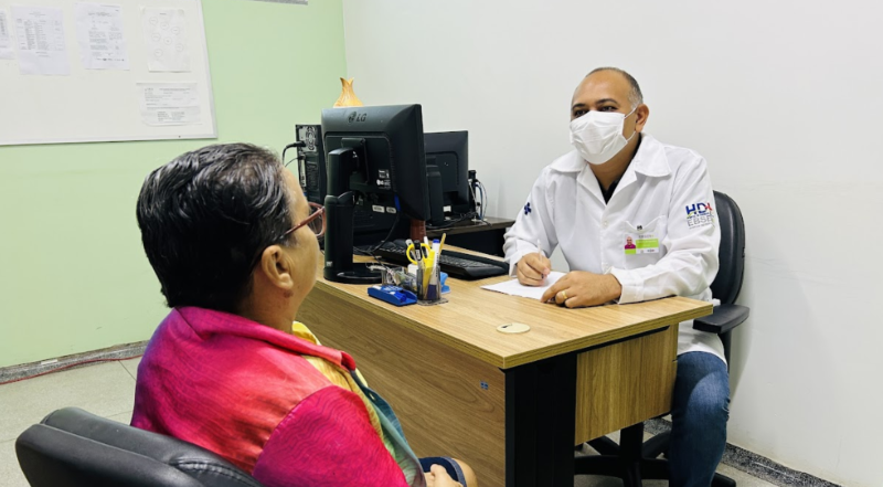 Mutirão nacional vai realizar mais de 200 atendimentos para idosos no Hospital de Doenças Tropicais